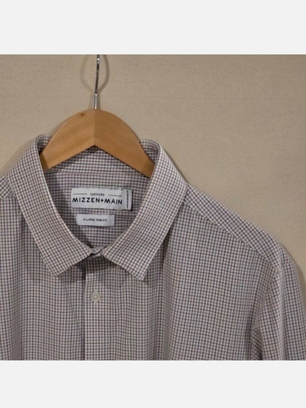 Mizzen+Main Leeward Trim Fit Button Down XL